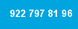 922 797 81 96 922 797 81 96